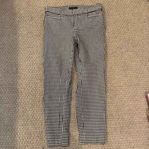 Banana Republic Gingham work pants. Size 4.